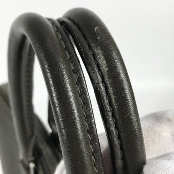 LOUIS VUITTON Gray Damier Leather Tote Bag - Picture 10 of 16